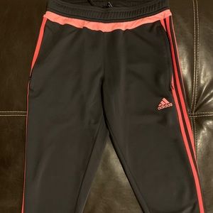 Hot pink Adidas climacool pants